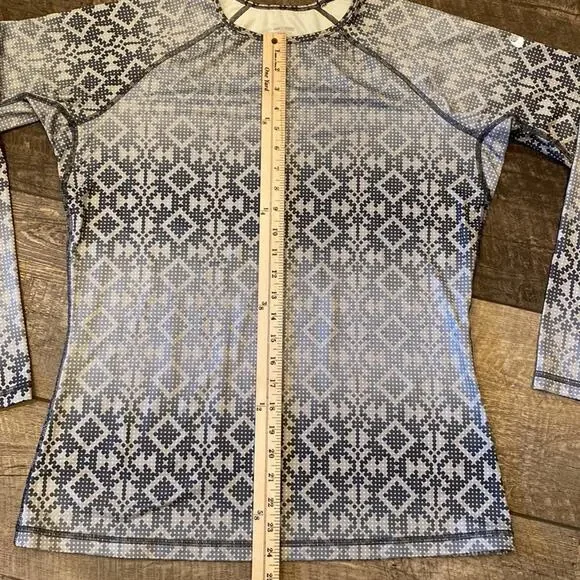 NWOT Nike Pro Hyperwarm Printed Crew Running Top Size XL - Picture 7 of 10